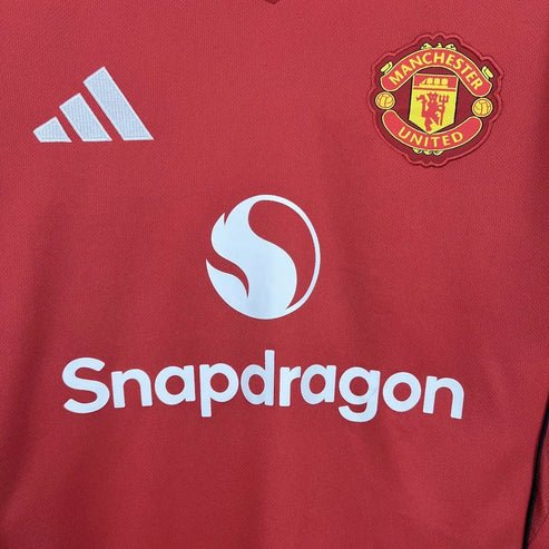 2025/2026 Manchester United Home Football Shirt - Image 5