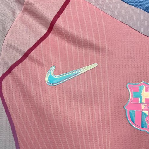 2025/2026 Barcelona Special Edition Pink Football Shirt - Image 3
